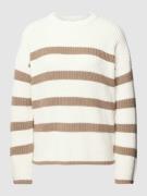 Selected Femme Strickpullover mit Streifenmuster Modell 'BLOOMIE' in S...
