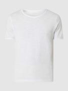 SELECTED HOMME T-Shirt mit Rundhalsausschnitt Modell 'Morgan' in Weiss...