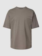 Drykorn T-Shirt mit Rundhalsausschnitt Modell 'TOMMY' in Hellgrau, Grö...