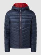 Jack & Jones Steppjacke mit Label-Patch Modell 'HERO' in Dunkelblau, G...