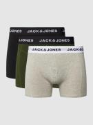 Jack & Jones Trunks mit elastischem Logo-Bund im 3er-Pack Modell 'JORD...