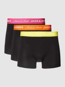 Jack & Jones Trunks mit elastischem Logo-Bund im 3er-Pack Modell 'BAMB...