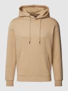 Jack & Jones Hoodie mit Känguru-Tasche Modell 'ESTAR' in Sand, Größe S