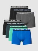 Jack & Jones Trunks mit Label-Print Modell 'ADRIAN' im 7er-Pack in Roy...