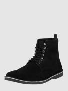 Jack & Jones Boots aus Veloursleder Modell 'Bruce' in Black, Größe 41
