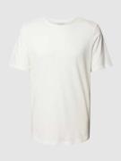 Jack & Jones T-Shirt in unifarbenem Design in Weiss, Größe M