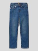 Jack & Jones Regular Fit Jeans im 5-Pocket-Design Modell 'CLARK' in Bl...