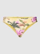 Banana Moon Bikini-Slip mit floralem Muster Modell 'TUPA' in Hellgelb,...