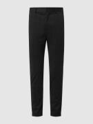 Lindbergh Slim Fit Chino mit Stretch-Anteil in Black, Größe XXL