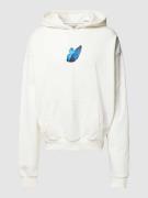 Mister Tee Hoodie mit Motiv-Print Modell 'LE PAPILLON' in Offwhite, Gr...