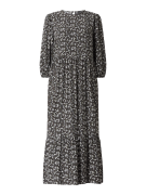 Montego Kleid aus Viskose in Black, Größe 34