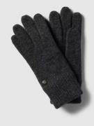 Roeckl Handschuhe mit Label-Detail in Anthrazit, Größe 7,5
