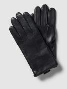 Roeckl Handschuhe aus echtem Leder in Marine, Größe 9,5