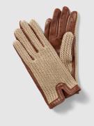Roeckl Handschuhe in Strick-Optik Modell 'Sanremo' in Cognac, Größe 6,...
