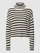 Vero Moda Strickpullover mit Streifenmuster Modell 'FABULOUS' in Offwh...