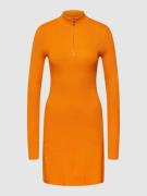 Vero Moda Kleid in Ripp-Optik Modell 'WILLOW' in Orange, Größe L