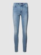 Vero Moda Skinny Fit Jeans im Destroyed-Look Modell 'FLASH' in Hellbla...