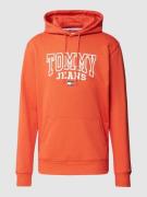 Tommy Jeans Hoodie mit Label-Print Modell 'ENTRY GRAPHIC' in Rot, Größ...