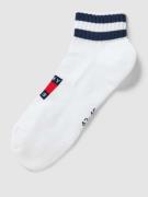 Tommy Jeans Socken mit Logo-Stitching Modell 'QUARTER' in Weiss, Größe...