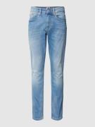 Tommy Jeans Slim Fit Jeans mit Gürtelschlaufen Modell 'AUSTIN' in Jean...