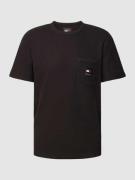 Tommy Jeans T-Shirt mit Brusttasche in Black, Größe XS