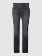 MAC Regular Fit Jeans mit Knopfverschluss Modell "ARNE PIPE" in Mittel...