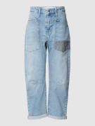 MAC Baggy Fit Jeans mit Cargotaschen in Hellblau, Größe 36