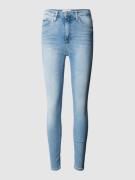 Calvin Klein Jeans Super Skinny Fit Jeans mit Label-Patch in Jeansblau...