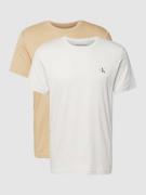 Calvin Klein Jeans Regular Fit T-Shirt mit Logo-Print im 2er-Pack in S...