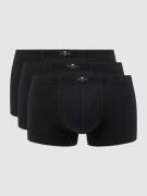 Tom Tailor Trunks mit Stretch-Anteil im 3er-Pack in Black, Größe M