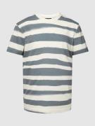 Tom Tailor T-Shirt mit Label-Details in Marine, Größe M