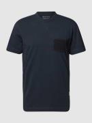 Tom Tailor T-Shirt mit Brusttasche - The Good Dye Capsule in Marine, G...