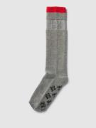 HUGO Socken mit Label-Details Modell 'HOMESOCK' in Mittelgrau Melange,...