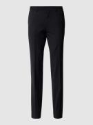 HUGO Anzughose aus Schurwoll-Mix Modell 'Hesten' in Black, Größe 44