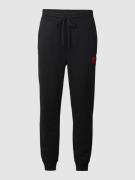 HUGO Sweatpants aus Baumwolle Modell 'Doak212' in Black, Größe L