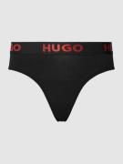 HUGO Slip mit Logo-Bund in Black, Größe XS