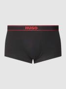 HUGO Trunks mit Logo-Stitching Modell 'EXCITE' in Black, Größe L