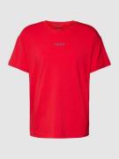 HUGO T-Shirt mit Label-Detail in Rot, Größe S
