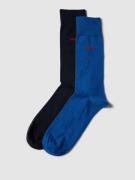 HUGO Socken im 2er-Pack mit Label-Detail in Royal, Größe 39/42
