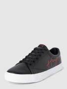 HUGO Sneaker mit Label-Print Modell 'Dyer' in Black, Größe 40