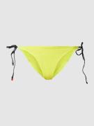HUGO Bikini-Hose mit Label-Details Modell 'SIDE TIE PURE' in Gelb, Grö...