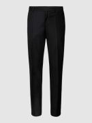HUGO Slim Fit Hose mit Logo-Muster Modell 'Getlin' in Black, Größe 48