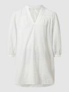 Object Blusenshirt aus Baumwolle Modell 'Inja' in Weiss, Größe 38