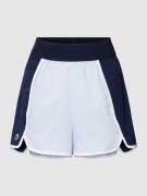 Lacoste Sport Shorts mit Label-Stitching in Hellblau, Größe 34