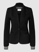 Kaffe Blazer mit Leistentaschen Modell 'KINNIE' in Black, Größe S