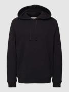 Armedangels Hoodie mit Label-Stitching Modell 'PAARLO' in Black, Größe...