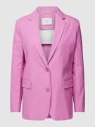 Lanius Blazer mit Pattentaschen in Fuchsia, Größe 34