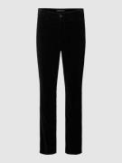 Marc Cain Slim Fit Hose in unifarbenem Design in Black, Größe 40