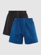 Schiesser Boxershorts aus Jersey im 2er-Pack in Jeansblau Melange, Grö...