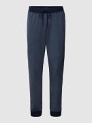 Schiesser Sweatpants in melierter Optik Modell 'Mix + Relax' in Marine...